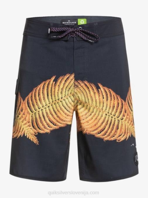Quiksilver PJ4H1881 moški Črna deskarske hlače surfsilk hawaii scallop 19