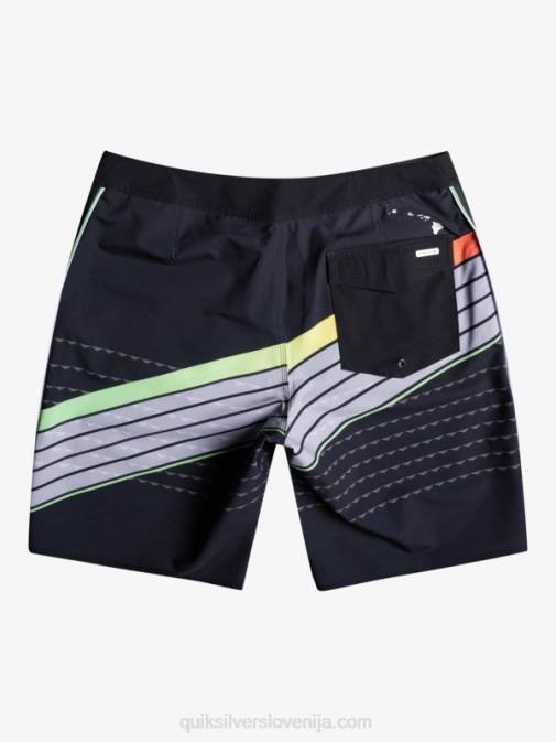 Quiksilver PJ4H1887 moški Črna surfsilk hawaii core 20 kratke hlače za desko