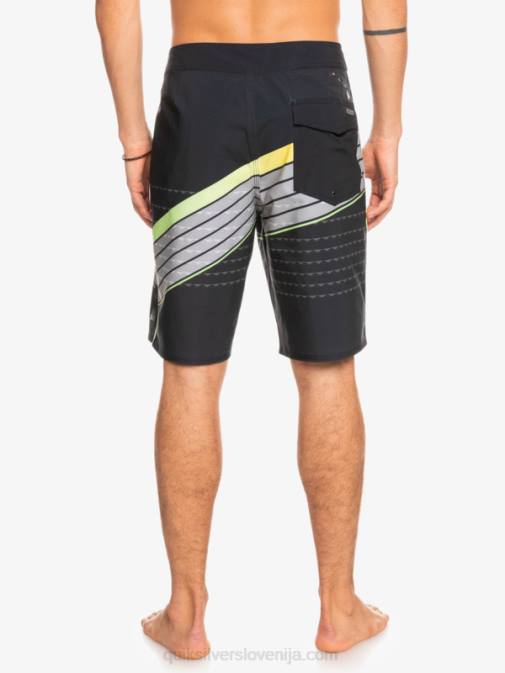 Quiksilver PJ4H1887 moški Črna surfsilk hawaii core 20 kratke hlače za desko