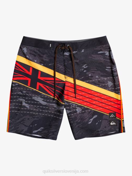 Quiksilver PJ4H1888 moški asfalt surfsilk hawaii core 20 kratke hlače za desko