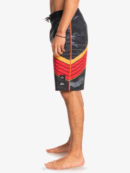 Quiksilver PJ4H1888 moški asfalt surfsilk hawaii core 20 kratke hlače za desko