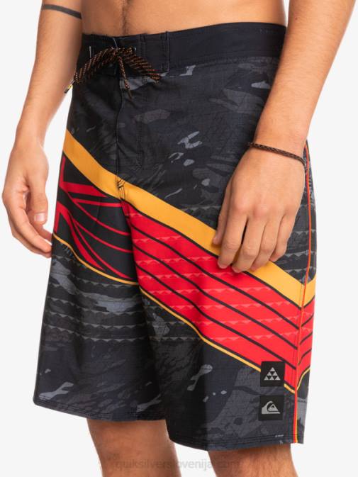 Quiksilver PJ4H1888 moški asfalt surfsilk hawaii core 20 kratke hlače za desko