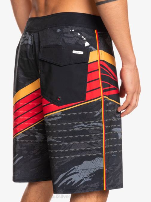 Quiksilver PJ4H1888 moški asfalt surfsilk hawaii core 20 kratke hlače za desko