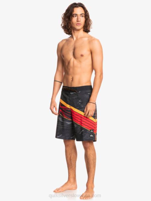Quiksilver PJ4H1888 moški asfalt surfsilk hawaii core 20 kratke hlače za desko