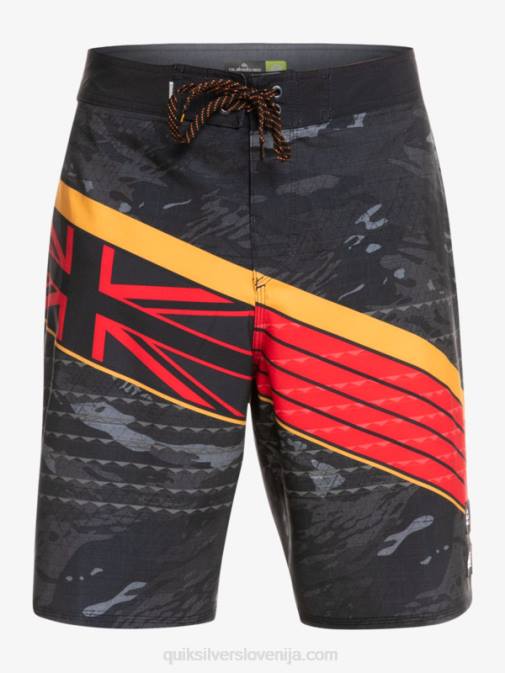 Quiksilver PJ4H1888 moški asfalt surfsilk hawaii core 20 kratke hlače za desko