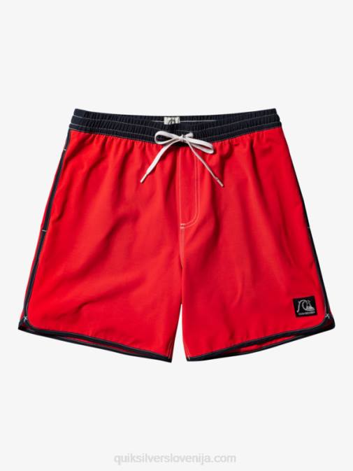 Quiksilver PJ4H198 moški rdeča z visokim tveganjem original pokrovača 17 volejev