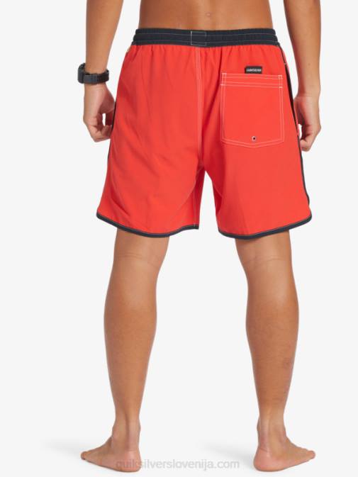 Quiksilver PJ4H198 moški rdeča z visokim tveganjem original pokrovača 17 volejev