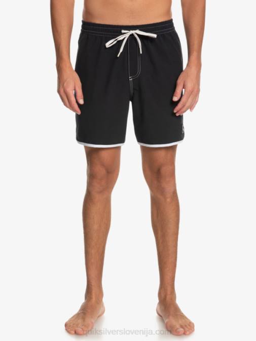 Quiksilver PJ4H200 moški Črna original pokrovača 17 volejev