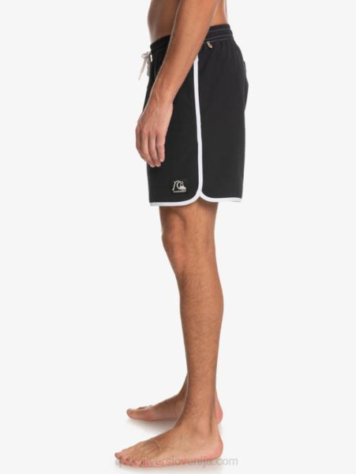Quiksilver PJ4H200 moški Črna original pokrovača 17 volejev