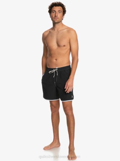 Quiksilver PJ4H200 moški Črna original pokrovača 17 volejev