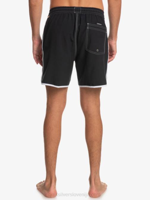 Quiksilver PJ4H200 moški Črna original pokrovača 17 volejev