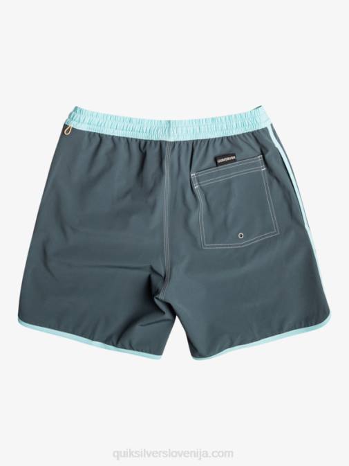 Quiksilver PJ4H201 moški temni skrilavec original pokrovača 17 volejev