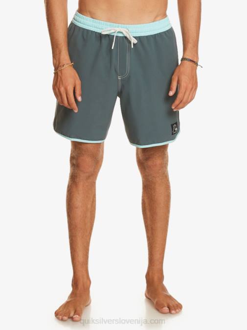 Quiksilver PJ4H201 moški temni skrilavec original pokrovača 17 volejev