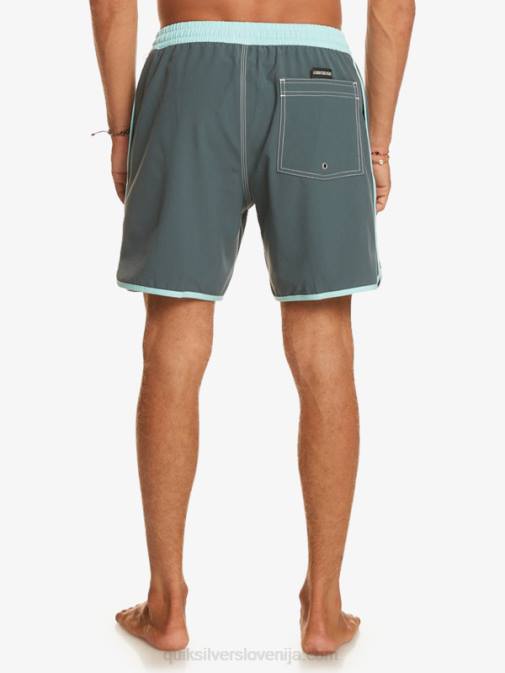 Quiksilver PJ4H201 moški temni skrilavec original pokrovača 17 volejev