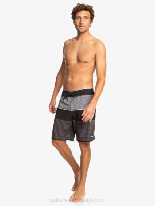 Quiksilver PJ4H206 moški Črna surfsilk tijuana 19 kratke hlače za desko
