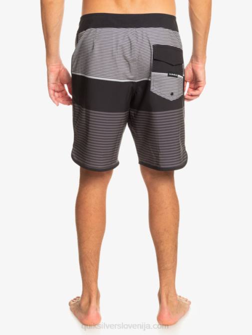 Quiksilver PJ4H206 moški Črna surfsilk tijuana 19 kratke hlače za desko