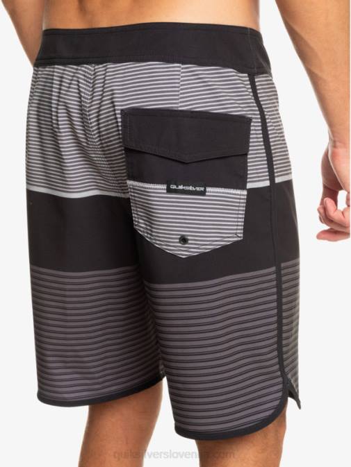Quiksilver PJ4H206 moški Črna surfsilk tijuana 19 kratke hlače za desko
