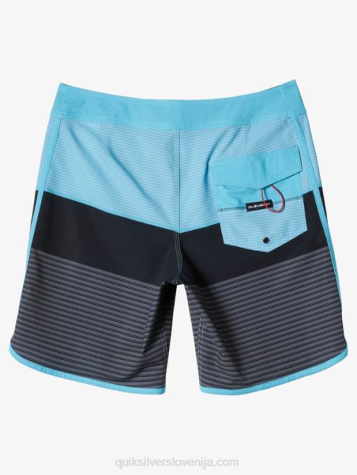 Quiksilver PJ4H209 moški rečno modra surfsilk tijuana 19 kratke hlače za desko