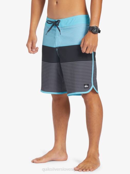 Quiksilver PJ4H209 moški rečno modra surfsilk tijuana 19 kratke hlače za desko