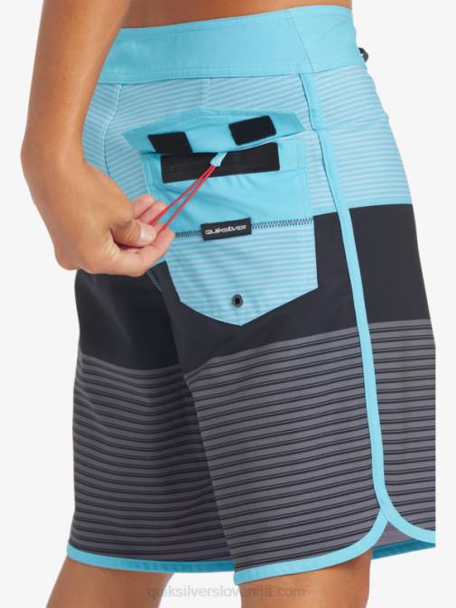 Quiksilver PJ4H209 moški rečno modra surfsilk tijuana 19 kratke hlače za desko