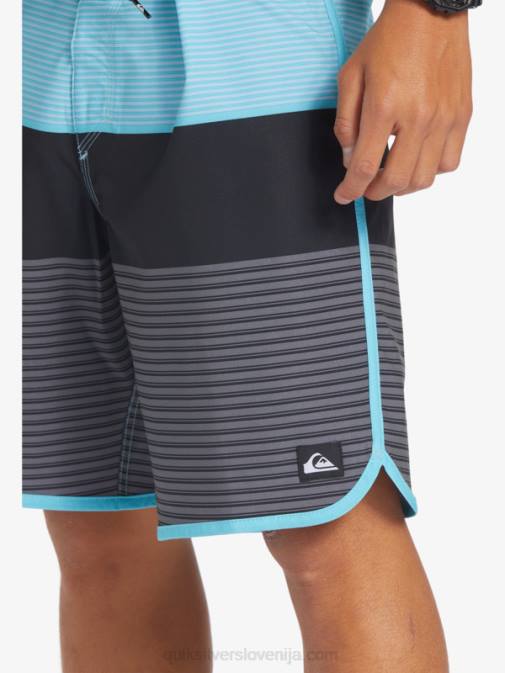 Quiksilver PJ4H209 moški rečno modra surfsilk tijuana 19 kratke hlače za desko