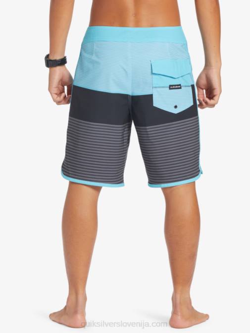 Quiksilver PJ4H209 moški rečno modra surfsilk tijuana 19 kratke hlače za desko