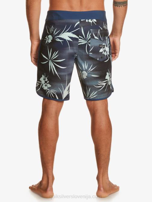 Quiksilver PJ4H20 moški mornariška akademija Highlite Scallop 19 kratke hlače za desko
