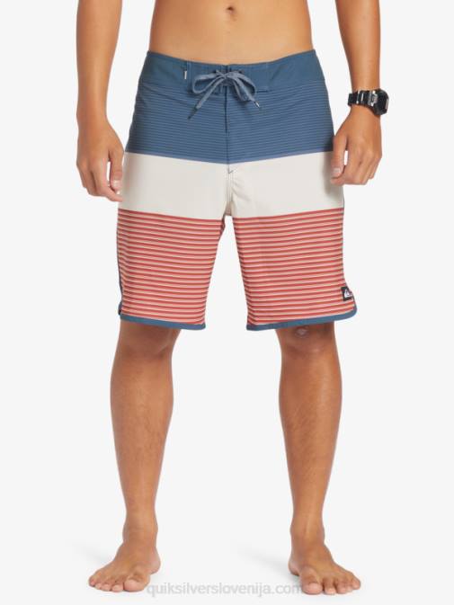 Quiksilver PJ4H210 moški polnočna mornarica surfsilk tijuana 19 kratke hlače za desko