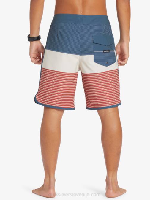 Quiksilver PJ4H210 moški polnočna mornarica surfsilk tijuana 19 kratke hlače za desko
