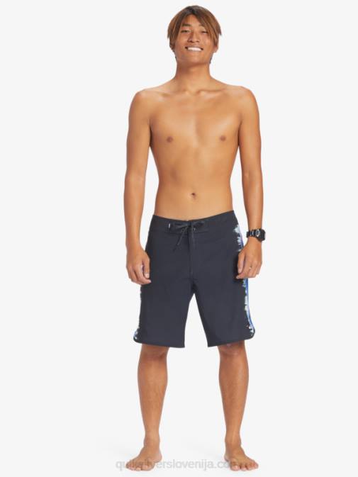 Quiksilver PJ4H216 moški Črna deskarske hlače surfsilk scallop 19