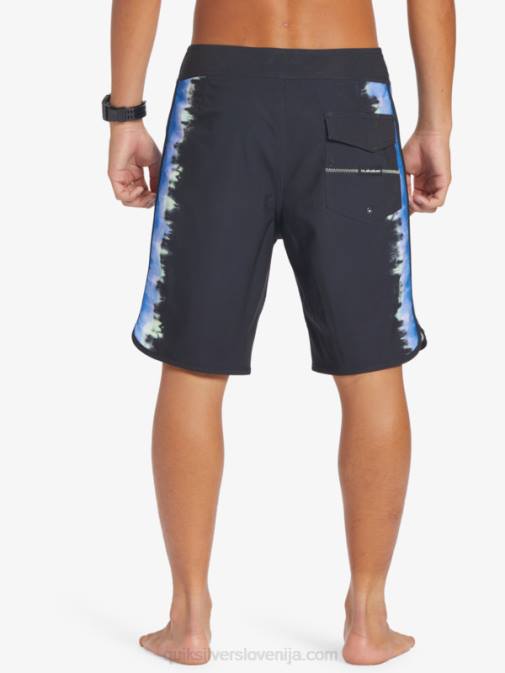 Quiksilver PJ4H216 moški Črna deskarske hlače surfsilk scallop 19