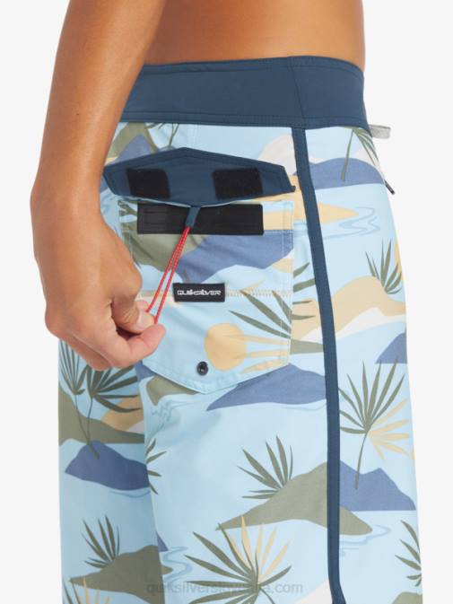 Quiksilver PJ4H218 moški modro nebo deskarske hlače surfsilk scallop 19