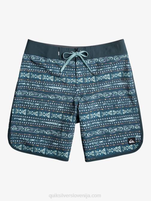 Quiksilver PJ4H221 moški polnočna mornarica deskarske hlače surfsilk scallop 19
