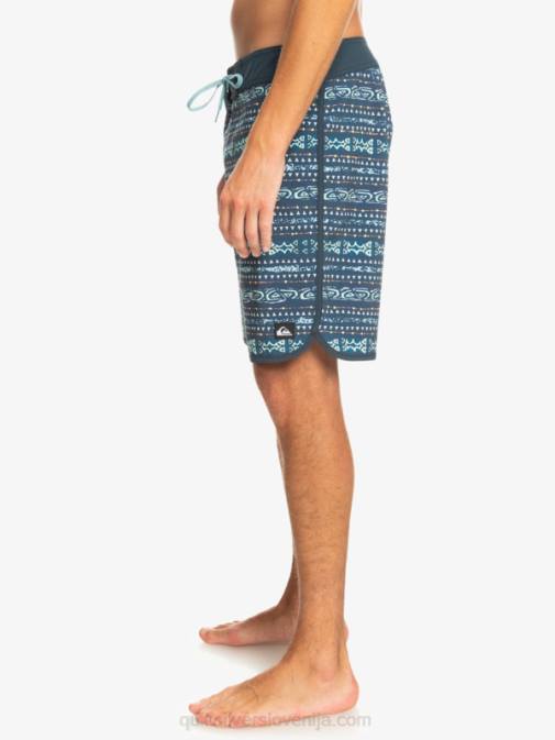 Quiksilver PJ4H221 moški polnočna mornarica deskarske hlače surfsilk scallop 19