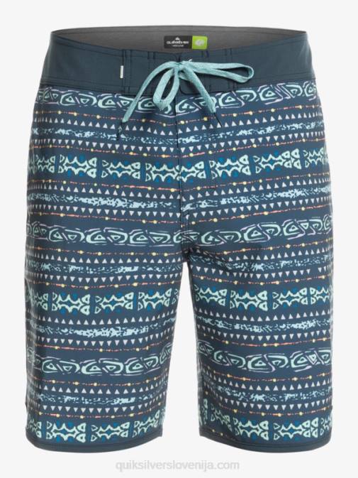 Quiksilver PJ4H221 moški polnočna mornarica deskarske hlače surfsilk scallop 19