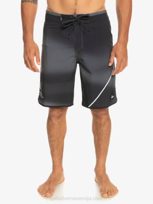 Quiksilver PJ4H223 moški Črna surfsilk new wave 20 kratke hlače za desko