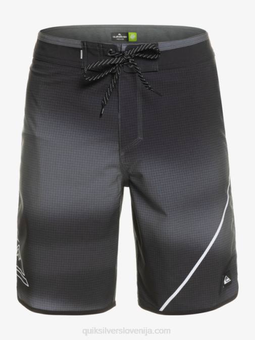 Quiksilver PJ4H223 moški Črna surfsilk new wave 20 kratke hlače za desko