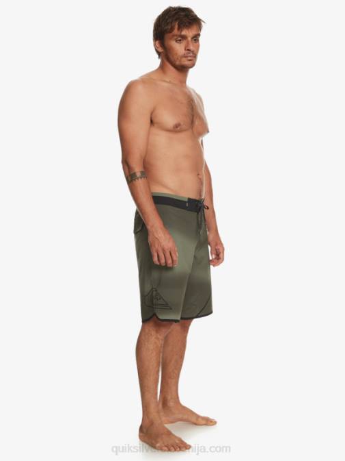 Quiksilver PJ4H224 moški štiriperesna deteljica surfsilk new wave 20 kratke hlače za desko