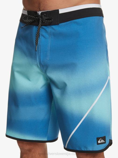 Quiksilver PJ4H225 moški rečno modra surfsilk new wave 20 kratke hlače za desko