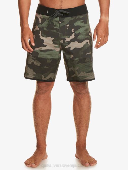 Quiksilver PJ4H22 moški asfalt Highlite Scallop 19 kratke hlače za desko