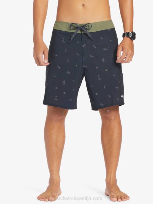Quiksilver PJ4H239 moški Črna surfsilk qs 69 18 kratke hlače za desko
