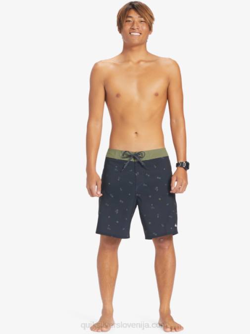 Quiksilver PJ4H239 moški Črna surfsilk qs 69 18 kratke hlače za desko