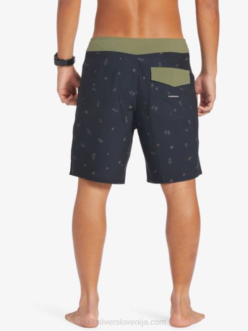 Quiksilver PJ4H239 moški Črna surfsilk qs 69 18 kratke hlače za desko