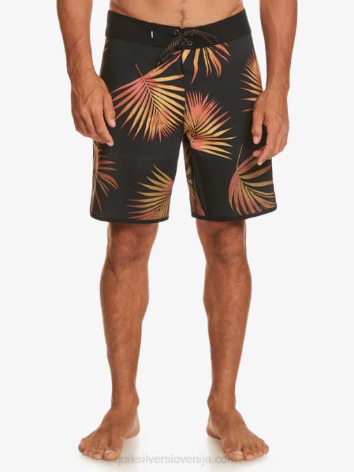 Quiksilver PJ4H23 moški mineralno rdeče Highlite Scallop 19 kratke hlače za desko
