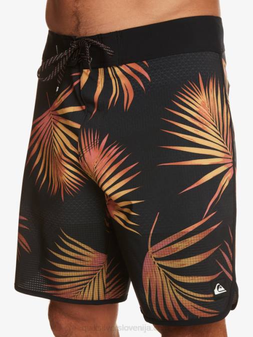 Quiksilver PJ4H23 moški mineralno rdeče Highlite Scallop 19 kratke hlače za desko