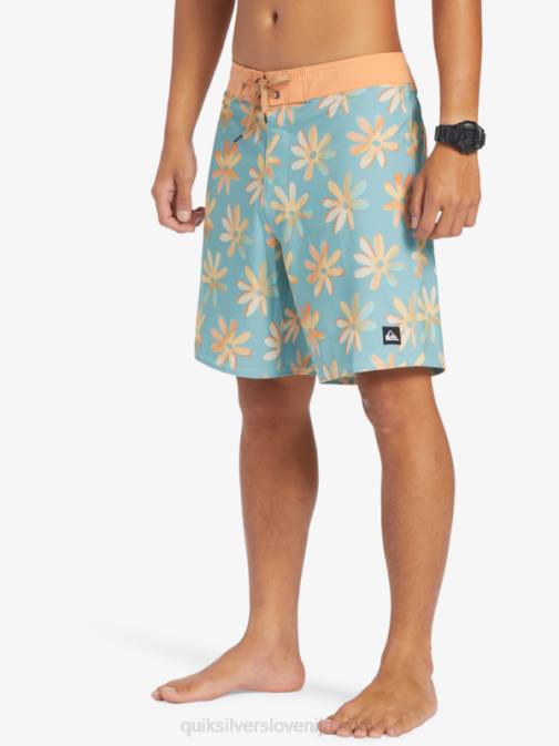 Quiksilver PJ4H240 moški kameja modra surfsilk qs 69 18 kratke hlače za desko