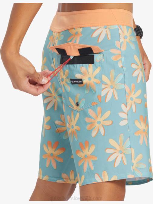 Quiksilver PJ4H240 moški kameja modra surfsilk qs 69 18 kratke hlače za desko