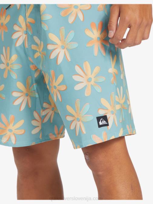 Quiksilver PJ4H240 moški kameja modra surfsilk qs 69 18 kratke hlače za desko
