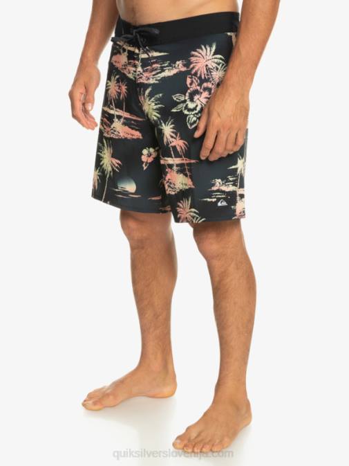 Quiksilver PJ4H243 moški Črna surfsilk qs 69 18 kratke hlače za desko