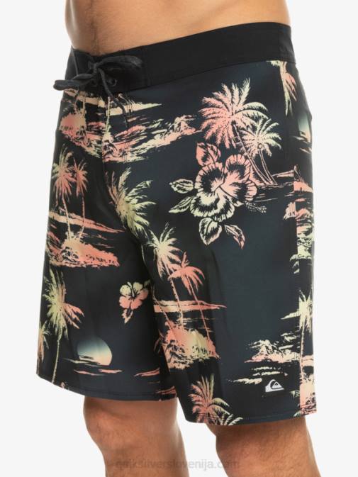 Quiksilver PJ4H243 moški Črna surfsilk qs 69 18 kratke hlače za desko